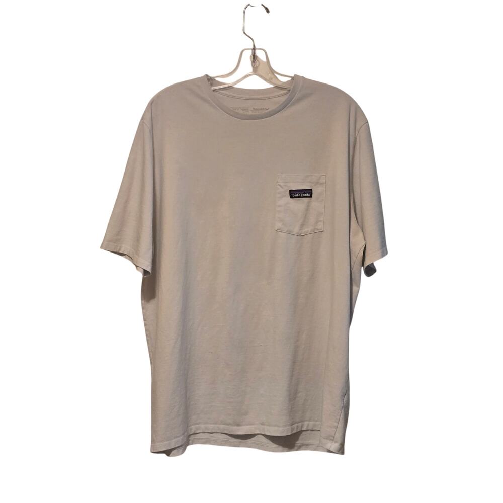 Patagonia White pocket t shirt XL